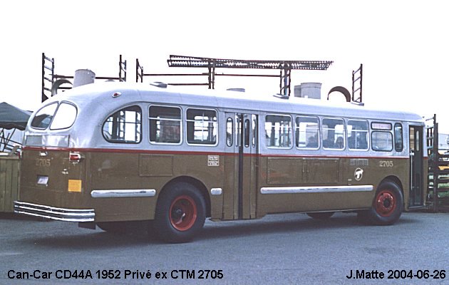 BUS/AUTOBUS: Can-Car CD44A 1952 Prive