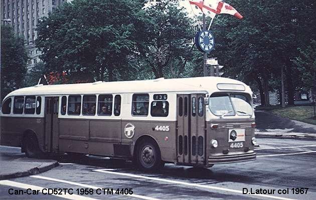 BUS/AUTOBUS: Can-Car CD52TC 1958 C.T.M.