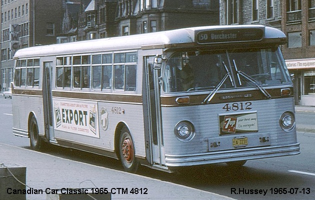 BUS/AUTOBUS: Can-Car Classic 1963 CTM