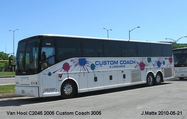 BUS/AUTOBUS: Van Hool C2045 2005 Custom Coach