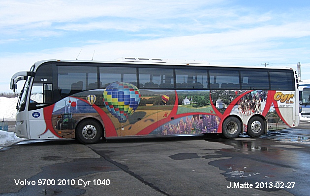 BUS/AUTOBUS: Volvo 9700 2010 Cyr