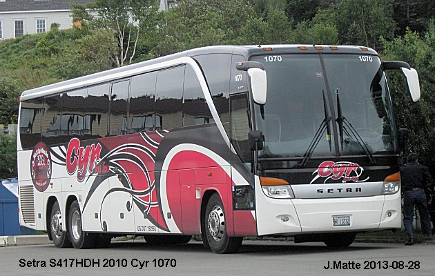 BUS/AUTOBUS: Setra S417HDH 2010 Cyr