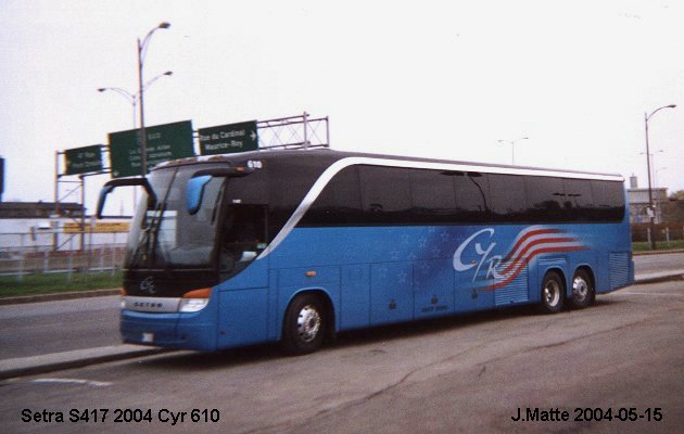 BUS/AUTOBUS: Setra S417HDH 2004 Cyr Bus Line