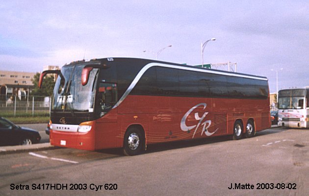 BUS/AUTOBUS: Setra S417HDH 2003 Cyr Bus Line