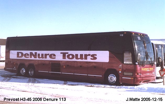 BUS/AUTOBUS: Prevost H3-45 2006 Denure Tours
