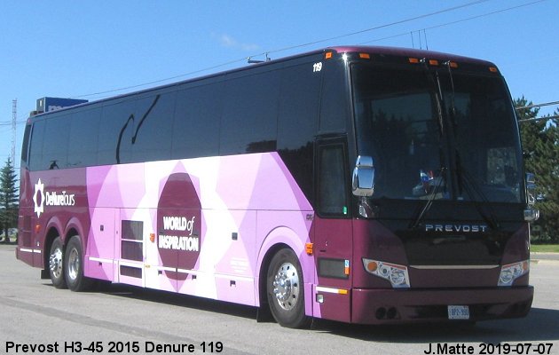 BUS/AUTOBUS: Prevost H3-45 2015 Denure