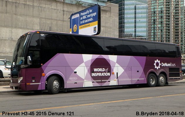 BUS/AUTOBUS: Prevost H3-45 2015 Denure