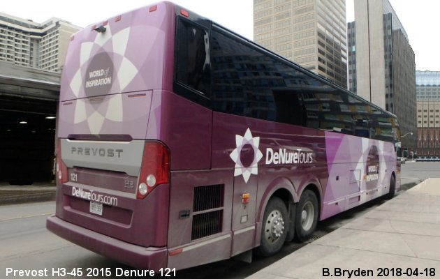 BUS/AUTOBUS: Prevost H3-45 2015 Denure