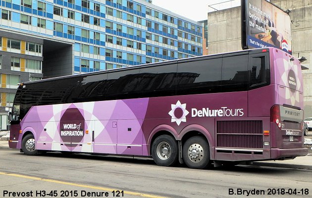 BUS/AUTOBUS: Prevost H3-45 2015 Denure