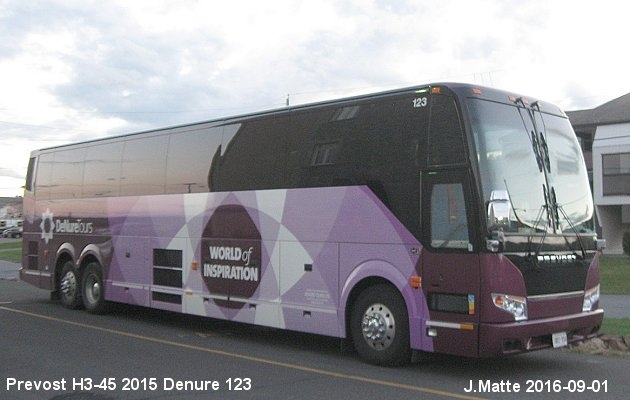 BUS/AUTOBUS: Prevost H3-45 2015 Denure