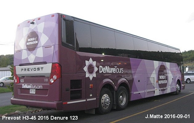 BUS/AUTOBUS: Prevost H3-45 2015 Denure