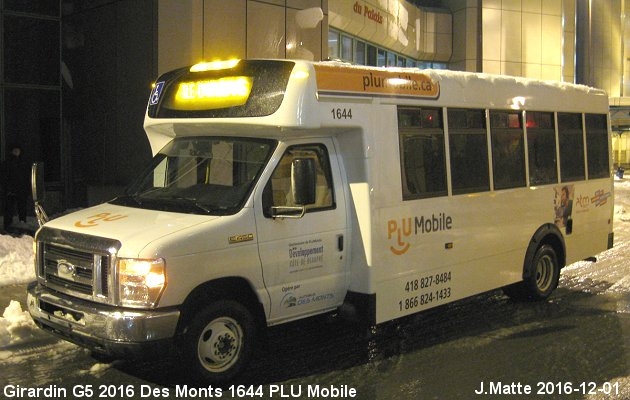 BUS/AUTOBUS: Girardin G5 2016 Des Monts