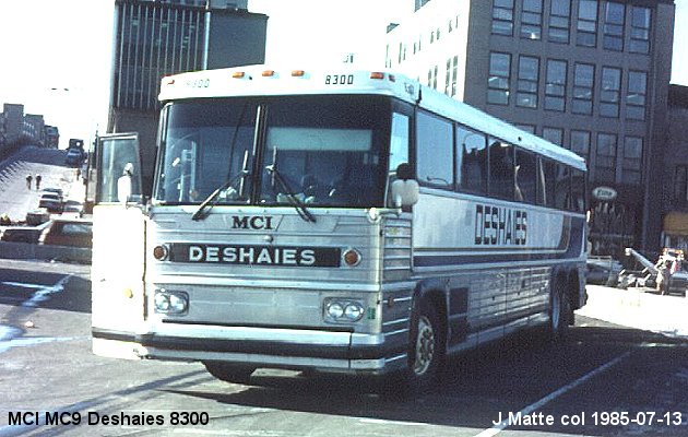 BUS/AUTOBUS: Prevost Mirage 1983 Deshaies