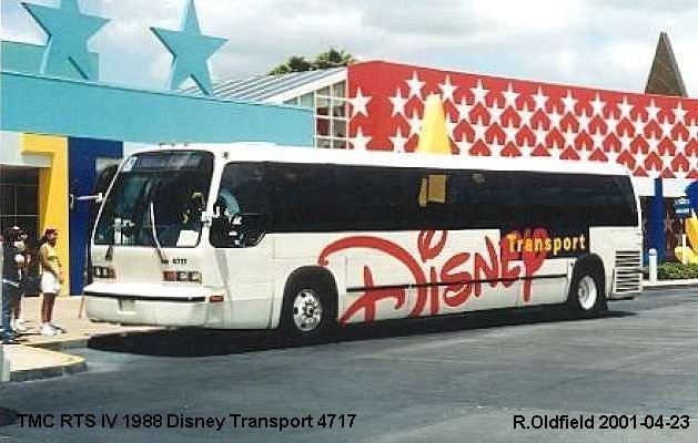 BUS/AUTOBUS: TMC RTS VI 1988 DisneyTransport