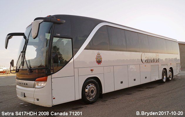 BUS/AUTOBUS: Setra S417 2008 DND Canada