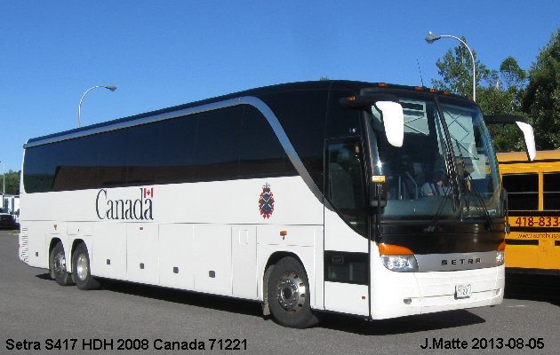 BUS/AUTOBUS: Setra S417 2008 DND Canada