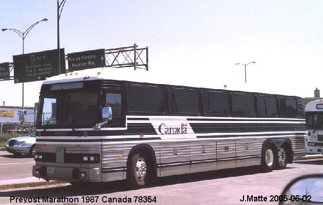 BUS/AUTOBUS: Prevost Marathon 1987 DND Army