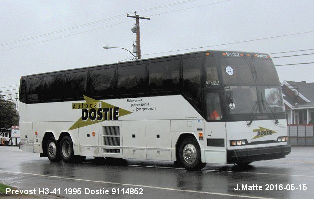 BUS/AUTOBUS: Prevost H3-41 1995 Dostie