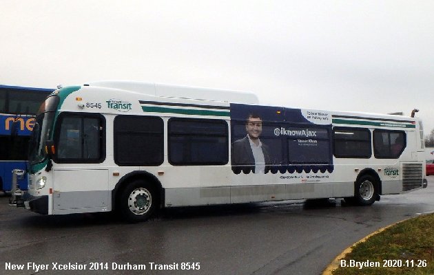 BUS/AUTOBUS: New Flyer Xcelsior 2014 Durham Transit