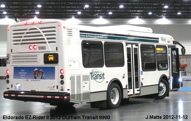 BUS/AUTOBUS: Eldorado E-Z rider II 2012 Durham Transit