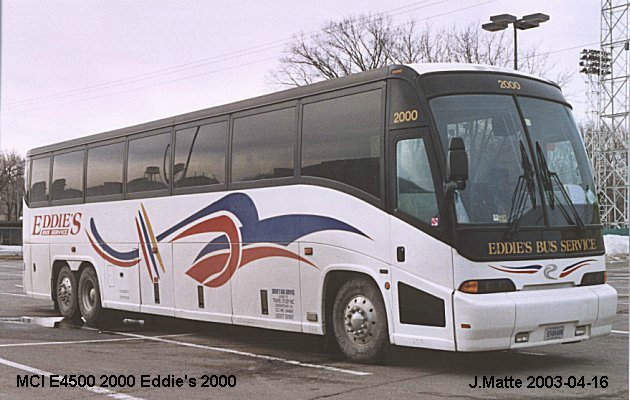 BUS/AUTOBUS: MCI E4500 2000 Eddie s