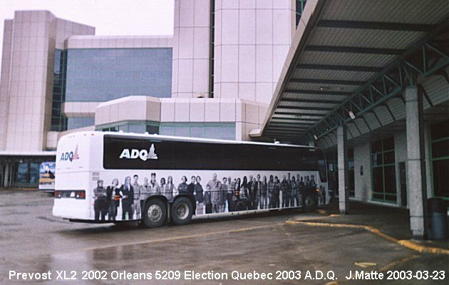 BUS/AUTOBUS: Prevost XL2 2002 Orleans