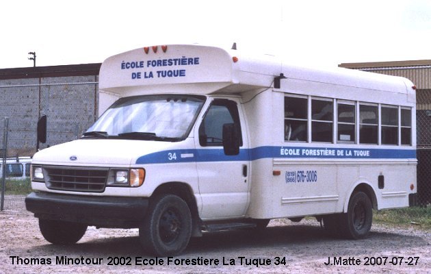 BUS/AUTOBUS: Thomas Minotour 2000 EFLT