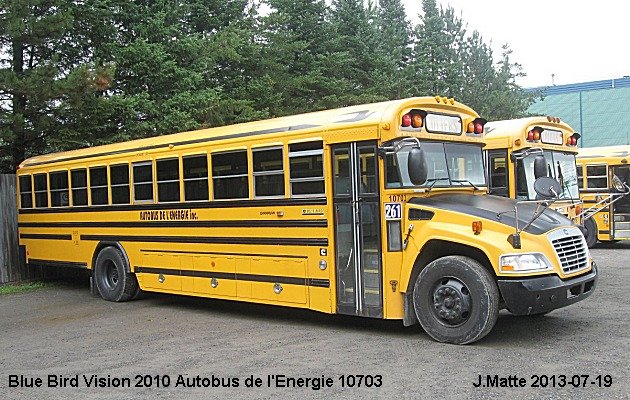 BUS/AUTOBUS: Blue Bird Vision 2010 Energie