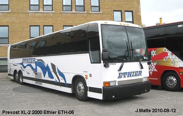 BUS/AUTOBUS: Prevost XL-2 2000 Ethier