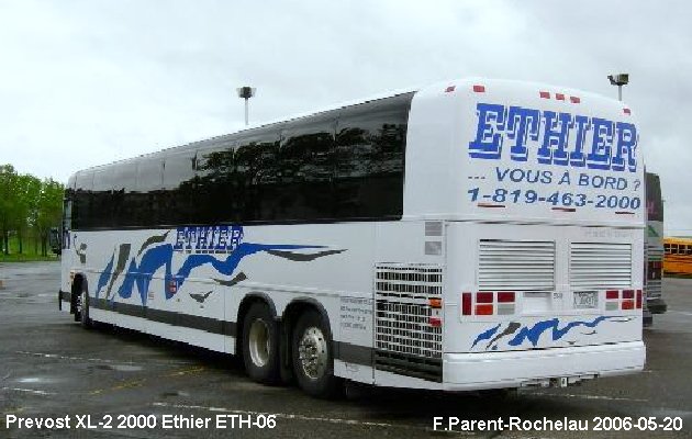 BUS/AUTOBUS: Prevost XL-2 2000 Ethier