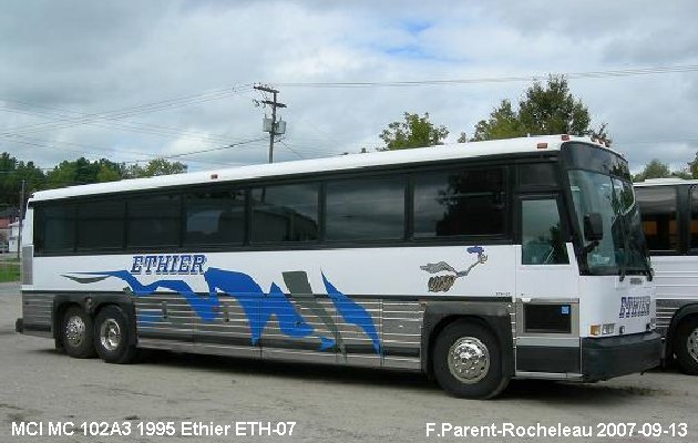 BUS/AUTOBUS: MCI MC 102A3 1995 Ethier