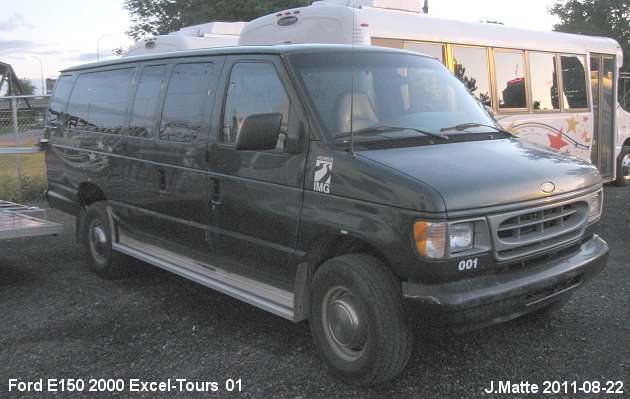 BUS/AUTOBUS: Ford E150 2000 Excel-Tours