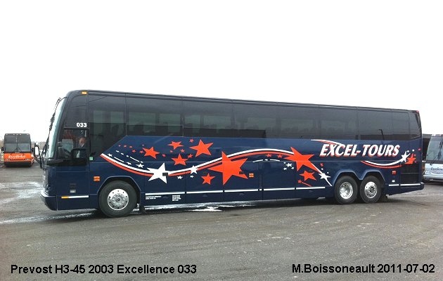 BUS/AUTOBUS: Prevost H3-45 2003 Excellence