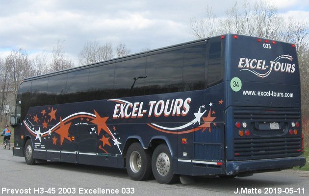 BUS/AUTOBUS: Prevost H3-45 2003 Excellence