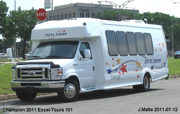 BUS/AUTOBUS: Champion  2011 Excel-Tour