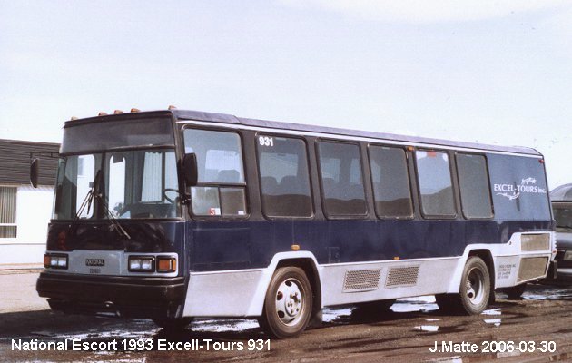 BUS/AUTOBUS: National Escort 1993 Excel-Tour