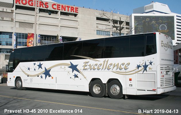 BUS/AUTOBUS: Prevost H3-45 2010 Excellence