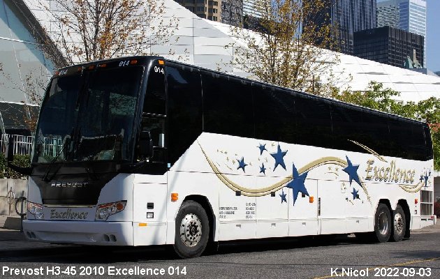 BUS/AUTOBUS: Prevost H3-45 2010 Excellence