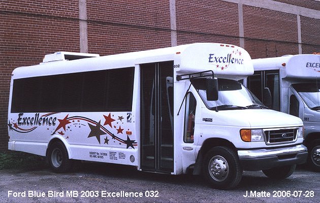 BUS/AUTOBUS: Blue Bird MB 2003 Excellence