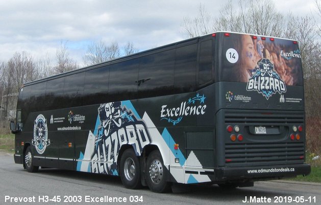 BUS/AUTOBUS: Prevost H3-45 2003 Excellence