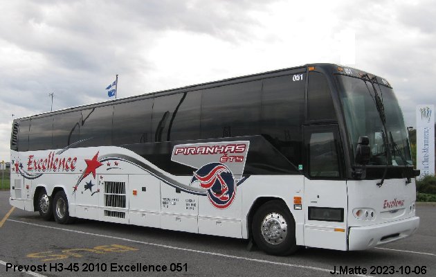 BUS/AUTOBUS: Prevost H3-45 2010 Excellence