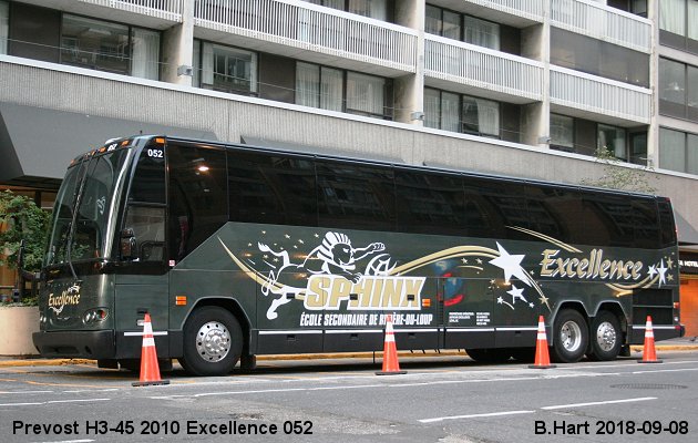 BUS/AUTOBUS: Prevost H3-45 2010 Excellence