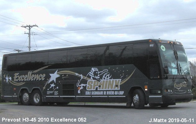 BUS/AUTOBUS: Prevost H3-45 2010 Excellence