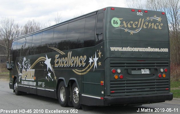 BUS/AUTOBUS: Prevost H3-45 2010 Excellence