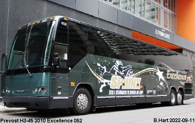 BUS/AUTOBUS: Prevost H3-45 2010 Excellence