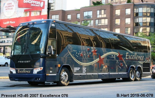 BUS/AUTOBUS: Prevost H3-45 2007 Excellence