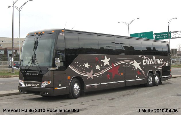 BUS/AUTOBUS: Prevost H3-45 2010 Excellence