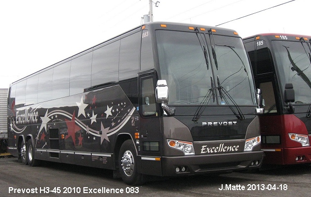 BUS/AUTOBUS: Prevost H3-45 2010 Excellence