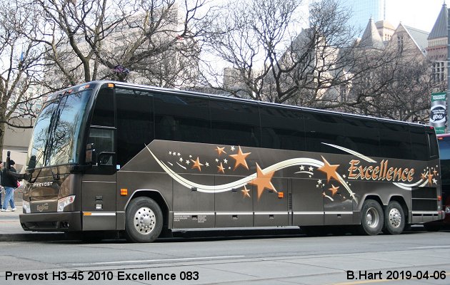 BUS/AUTOBUS: Prevost H3-45 2010 Excellence