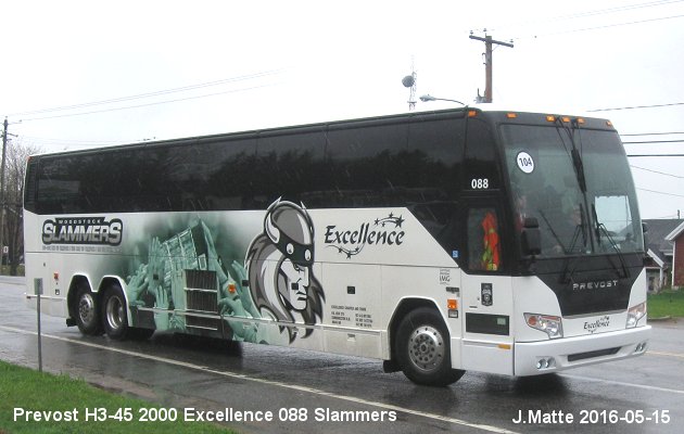 BUS/AUTOBUS: Prevost H3-45 2000 Excellence